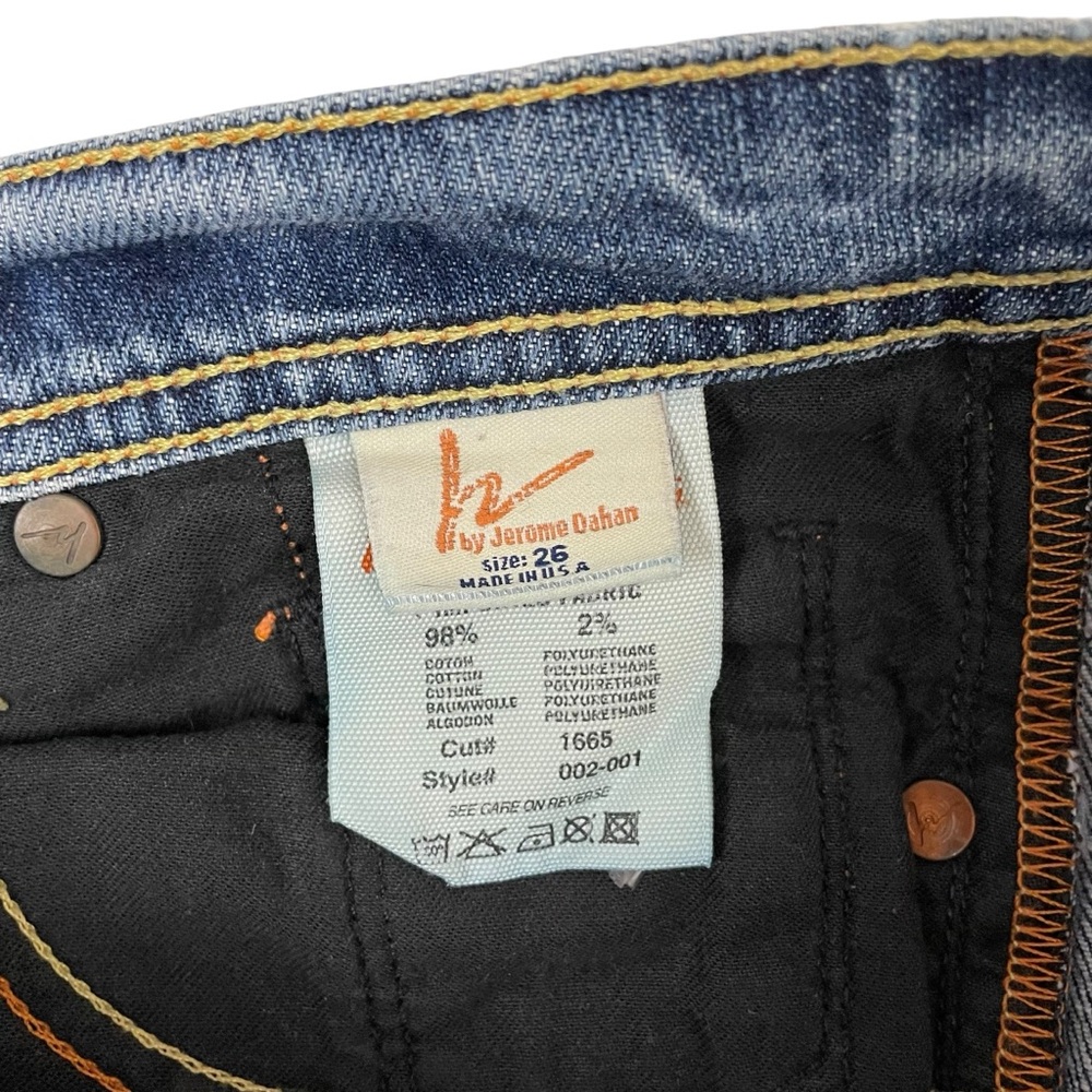 Citizens Of Humanity COH Ingrid #002 Stretch Low Waist Flair Jeans 26 - Picture 8 of 13